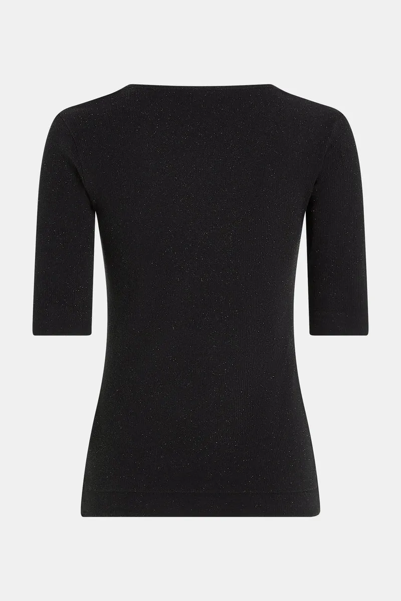W25F1751LTD T-shirt glitter black