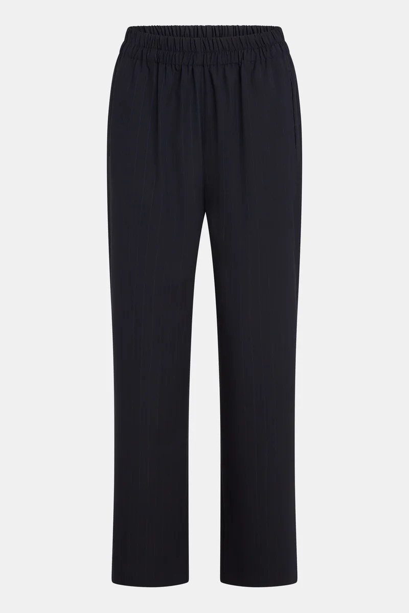 W25N1632 Trousers navy stripe