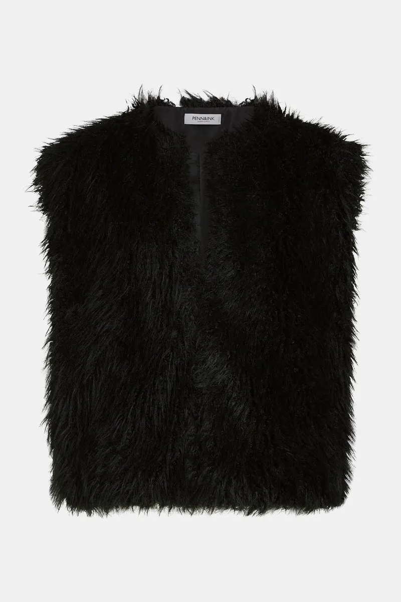 W25C280 Waistcoat black