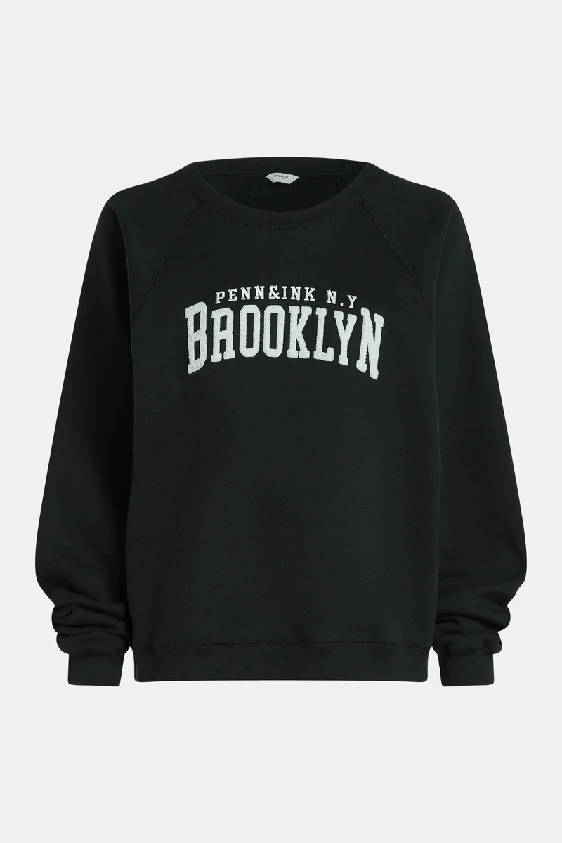 Sweater print black/ecru
