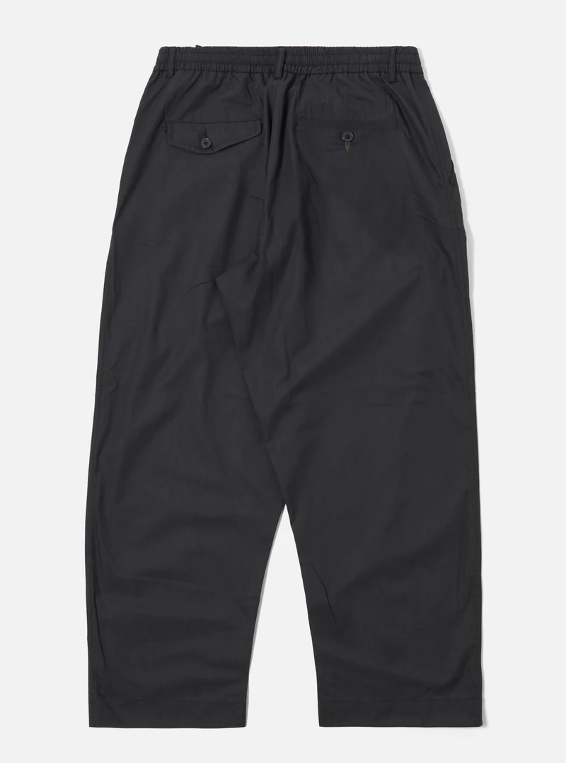 34143 PLEATED TRACK PANT black