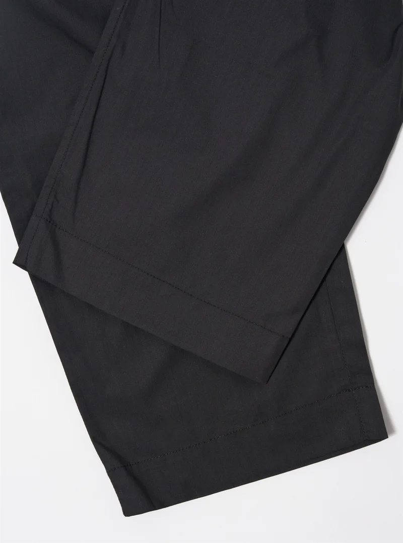 34143 PLEATED TRACK PANT black