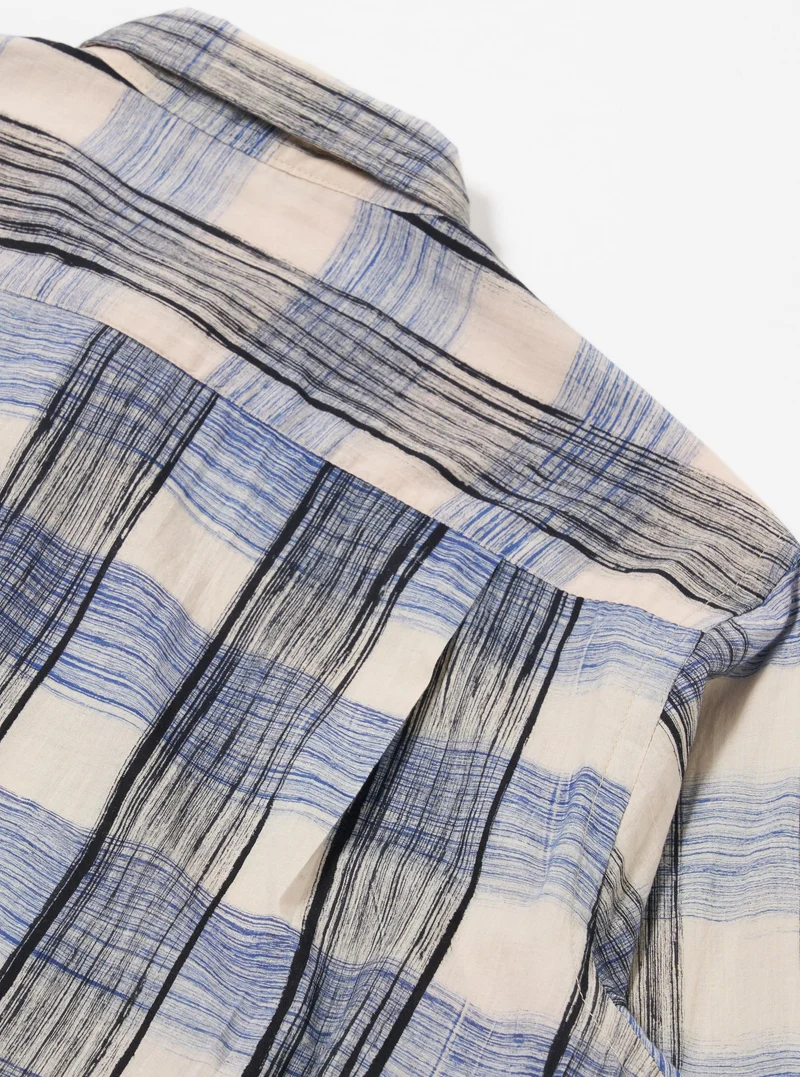 SQUARE POCKET SHIRT navy