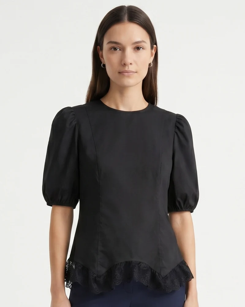 Mia Lace Top Shirt