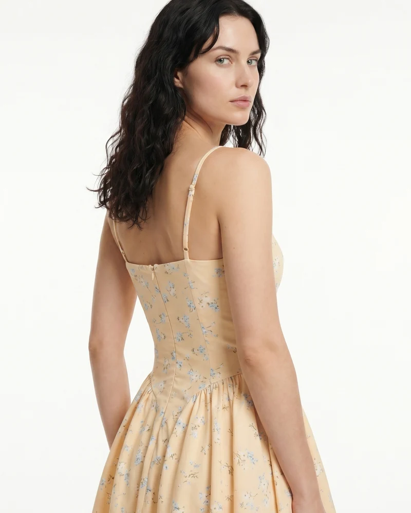 Lina Romantic Floral Dress