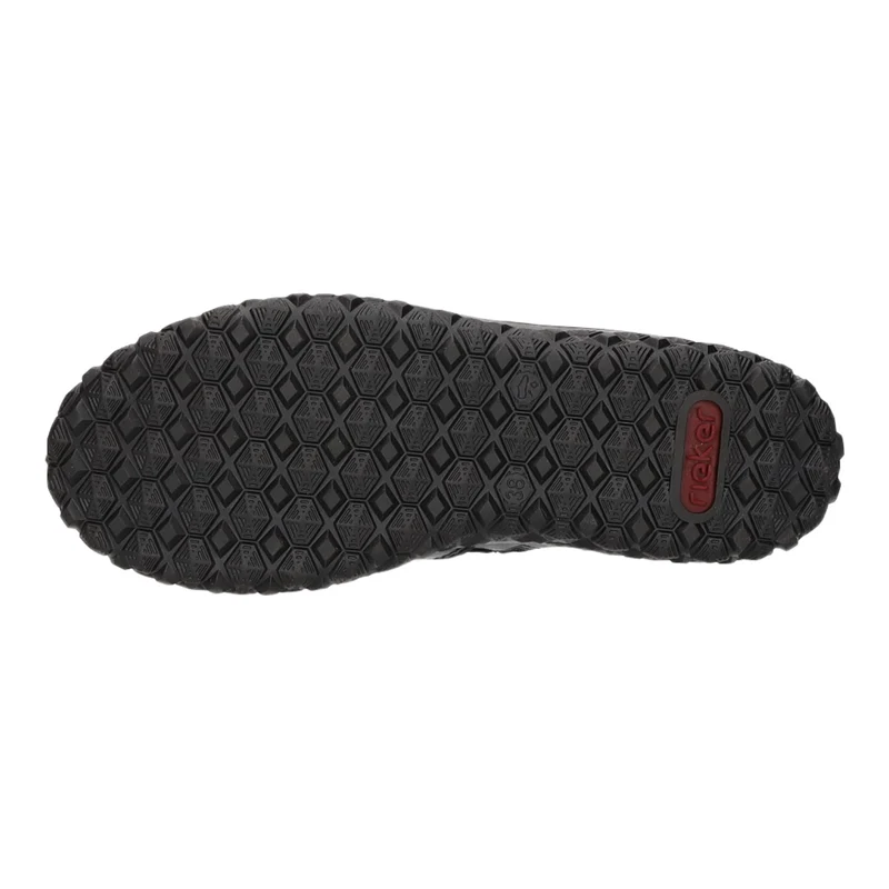 Rieker Schlupf-/Reißverschlußstiefelette Warmfutter bis 35mm Absatz (casual)