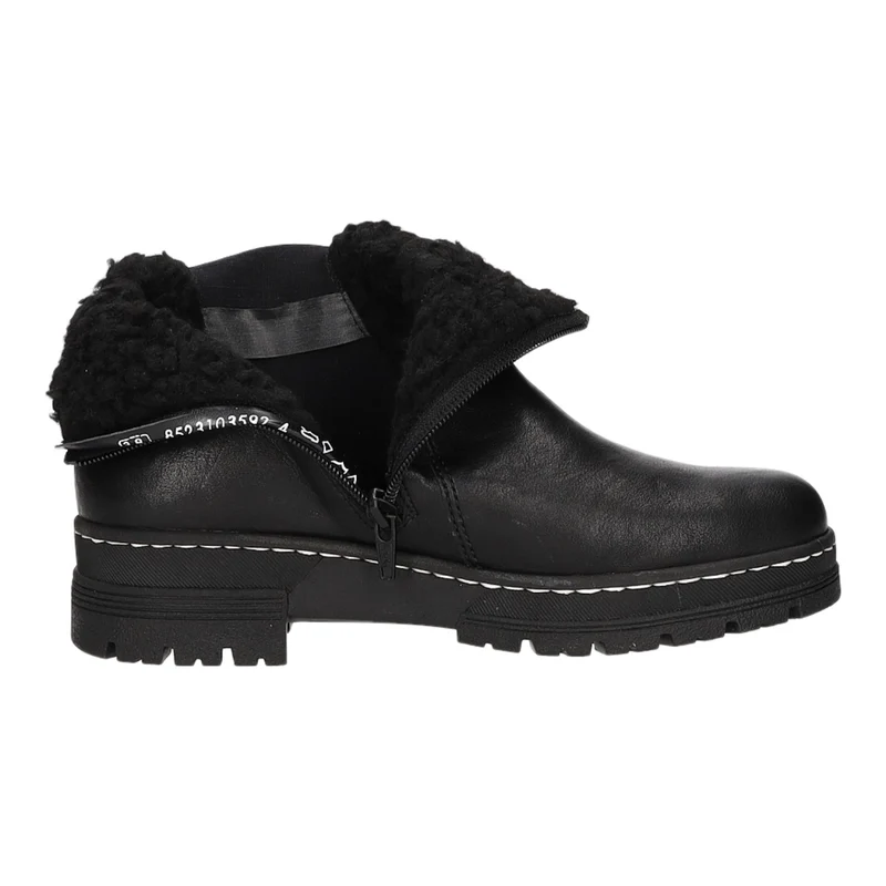 Rieker Schlupf-/Reißverschlußstiefelette Warmfutter bis 35mm Absatz (casual)