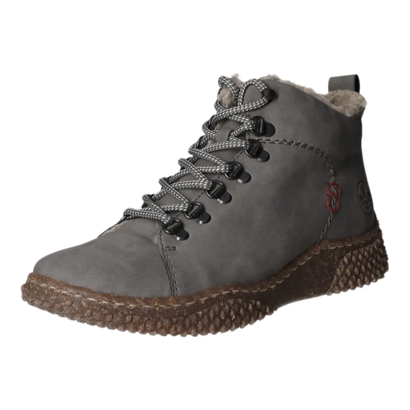 Rieker Schnürstiefelette Warmfutter bis 35mm Absatz (casual)