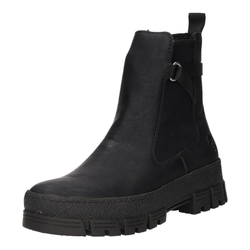Rieker Schlupf-/Reißverschlußstiefelette Warmfutter bis 35mm Absatz (casual)