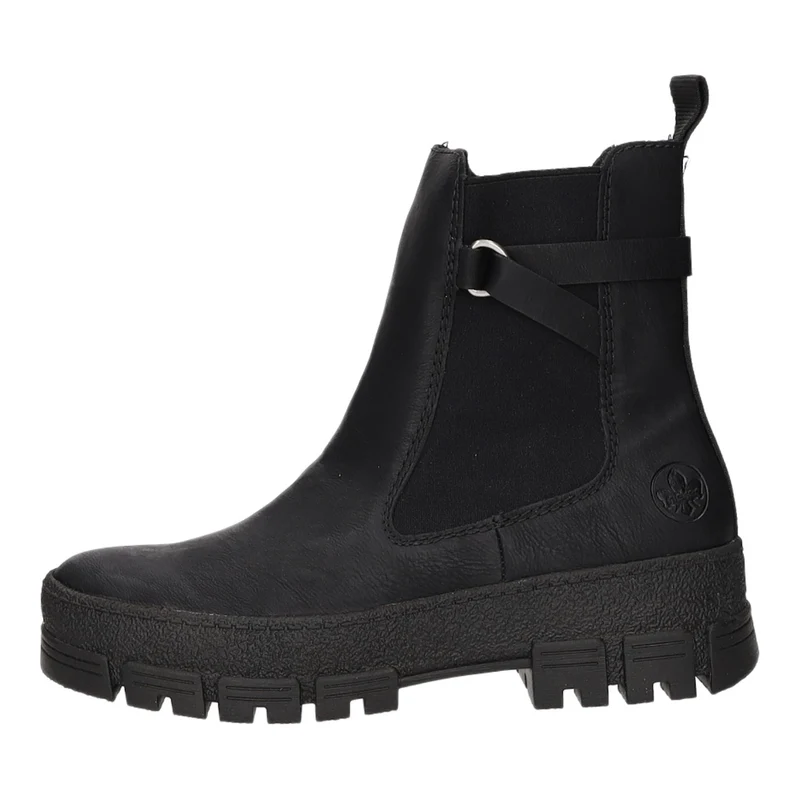 Rieker Schlupf-/Reißverschlußstiefelette Warmfutter bis 35mm Absatz (casual)