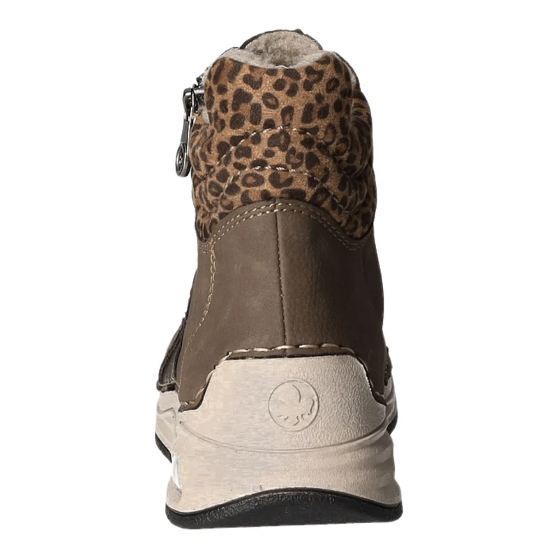 Rieker Schnürstiefelette Warmfutter bis 35mm Absatz (casual)