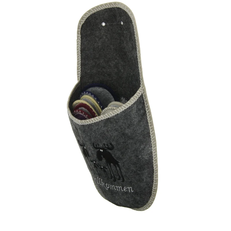 Home Comfort Hausschuh Pantolette Kaltfutter