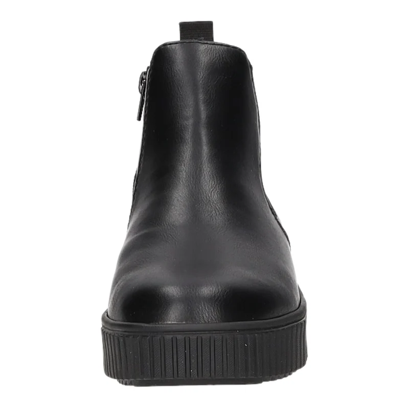 Rieker Schlupf-/Reißverschlußstiefelette Warmfutter bis 35mm Absatz (casual)