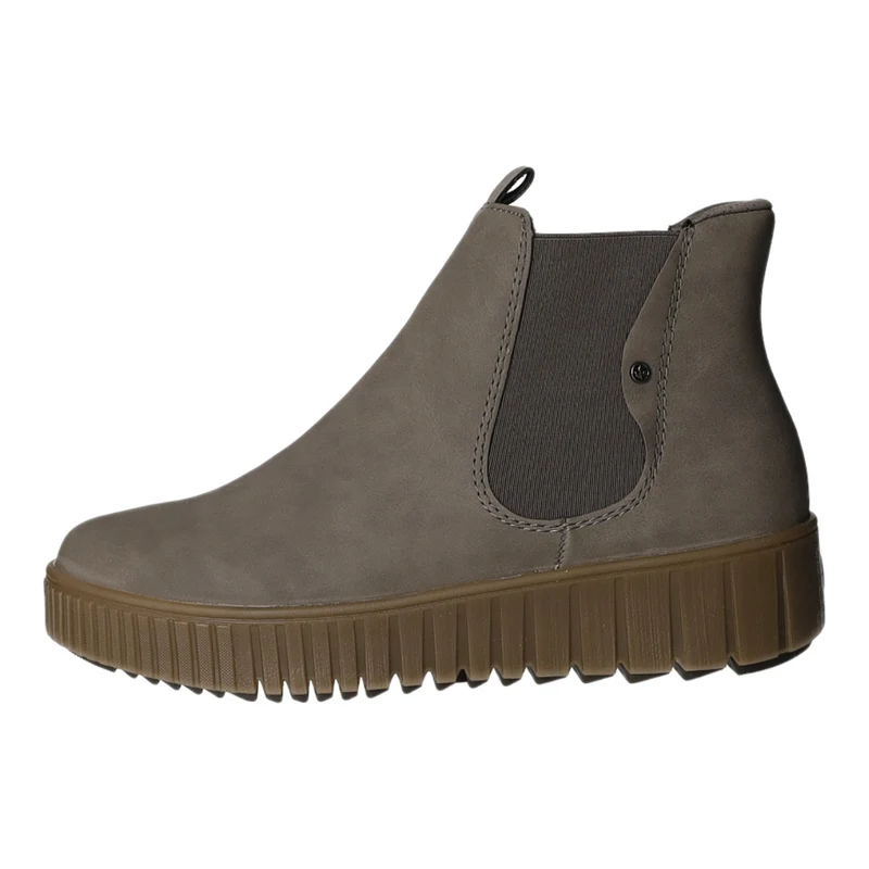 Rieker Schlupf-/Reißverschlußstiefelette Warmfutter bis 35mm Absatz (casual)