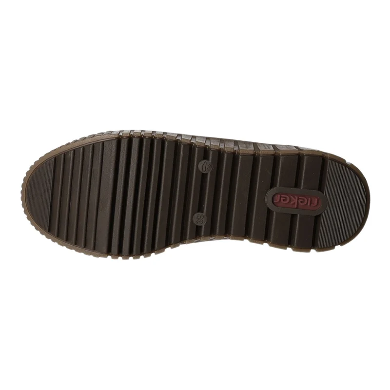 Rieker Schlupf-/Reißverschlußstiefelette Warmfutter bis 35mm Absatz (casual)