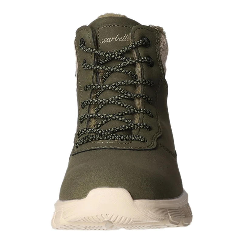 scarbella Schnürstiefelette Warmfutter bis 35mm Absatz (casual)