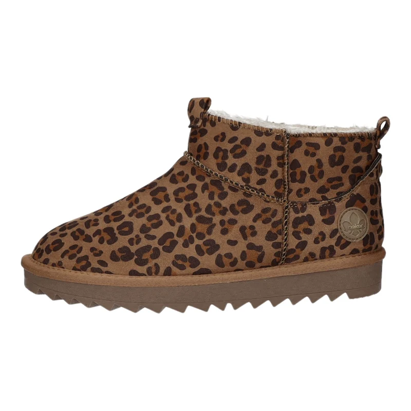 Rieker Schlupf-/Reißverschlußstiefelette Warmfutter bis 35mm Absatz (casual)