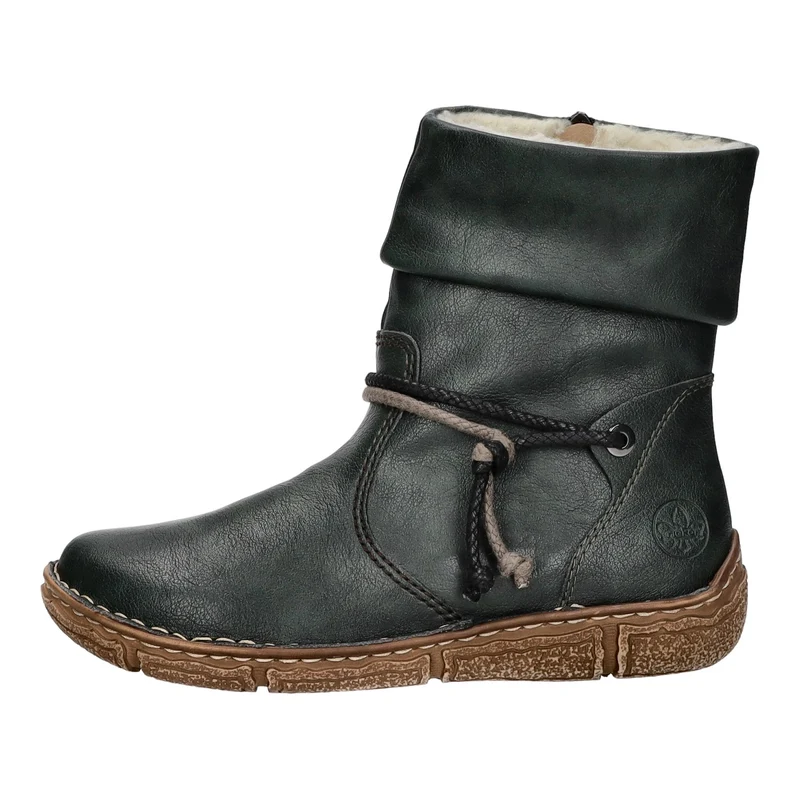 Rieker Schlupf-/Reißverschlußstiefelette Warmfutter bis 35mm Absatz (casual)