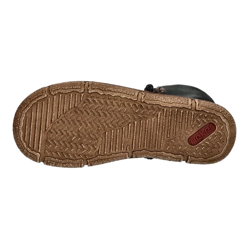 Rieker Schlupf-/Reißverschlußstiefelette Warmfutter bis 35mm Absatz (casual)
