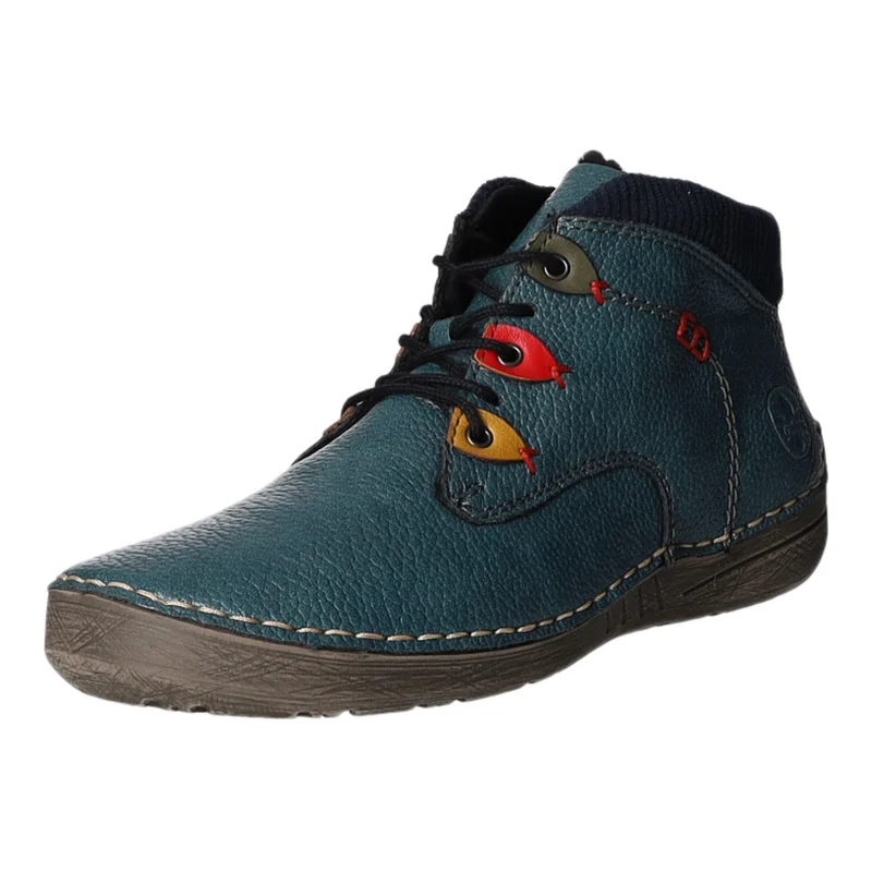 Rieker Schnürstiefelette Warmfutter bis 35mm Absatz (casual)