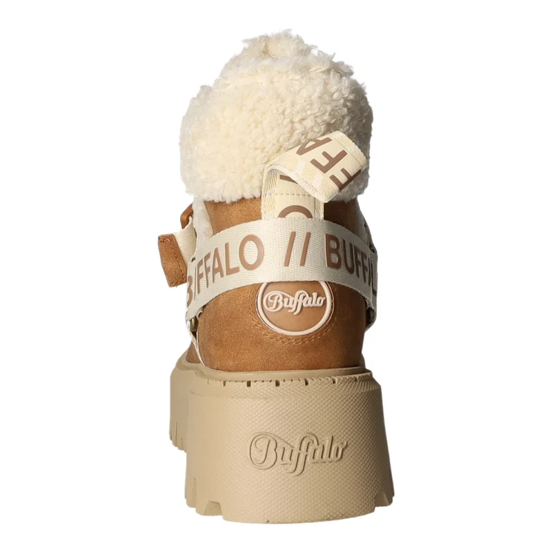 Buffalo Schnürstiefelette Warmfutter bis 35mm Absatz (casual) Aspen Com Mid Warm