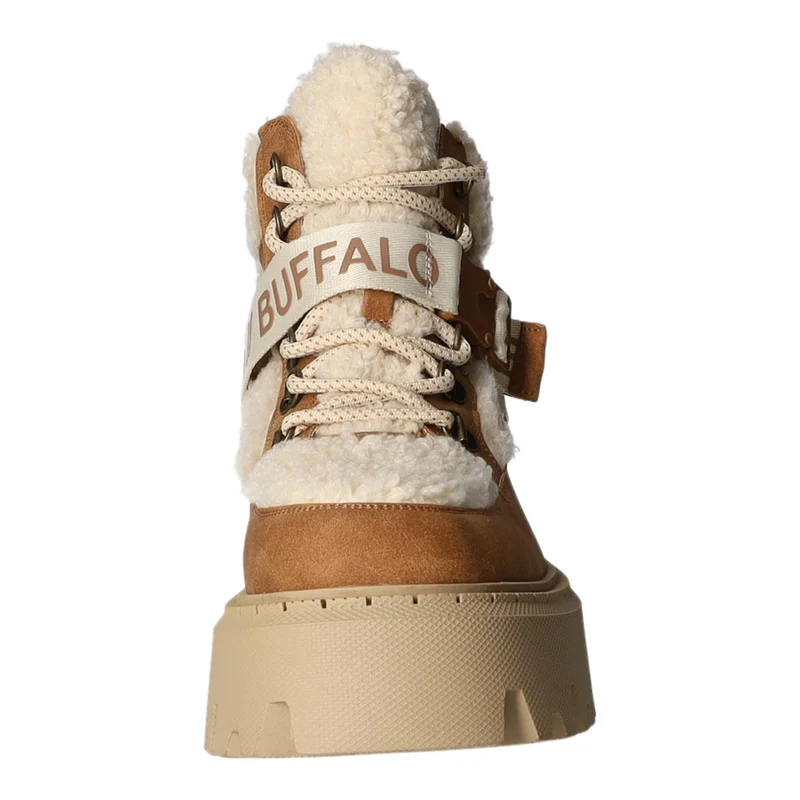 Buffalo Schnürstiefelette Warmfutter bis 35mm Absatz (casual) Aspen Com Mid Warm