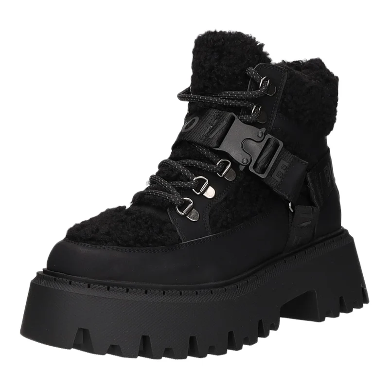 Buffalo Schnürstiefelette Warmfutter bis 35mm Absatz (casual) Aspen Com Mid Warm