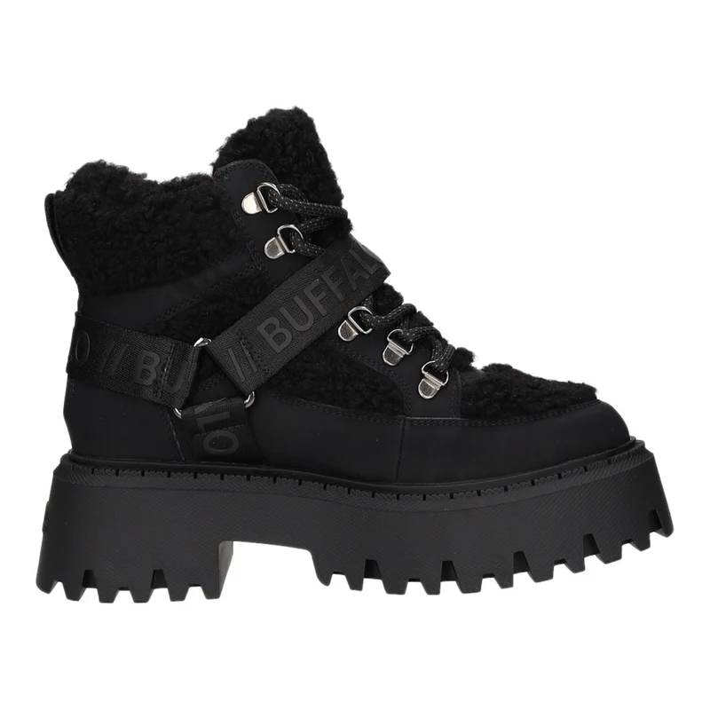 Buffalo Schnürstiefelette Warmfutter bis 35mm Absatz (casual) Aspen Com Mid Warm