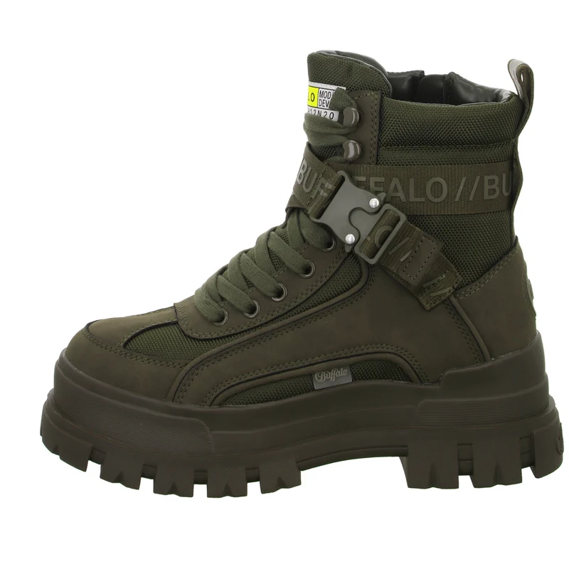 Buffalo Schnürstiefelette Kaltfutter bis 35mm Absatz (casual) ASPHA COM1 LACEUP MI