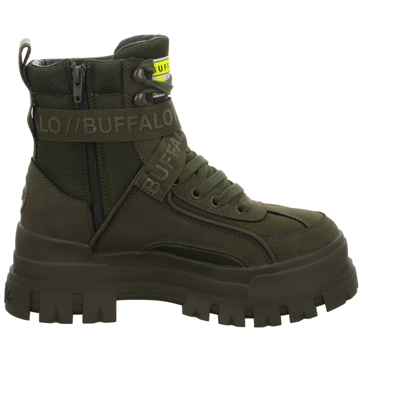 Buffalo Schnürstiefelette Kaltfutter bis 35mm Absatz (casual) ASPHA COM1 LACEUP MI