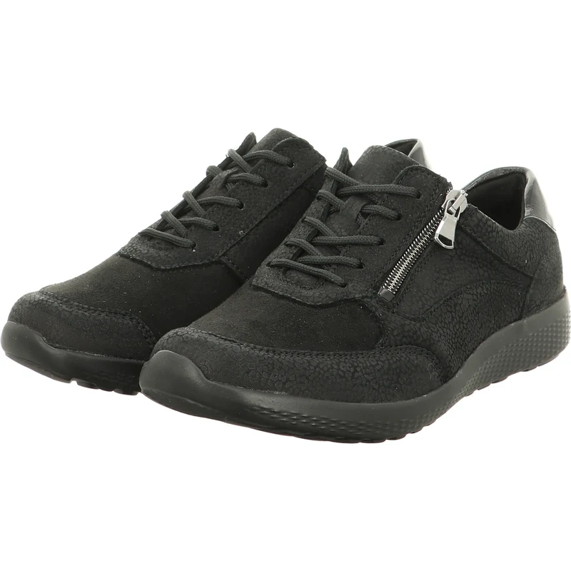 Waldläufer Schnürschuh K-Ira schwarz