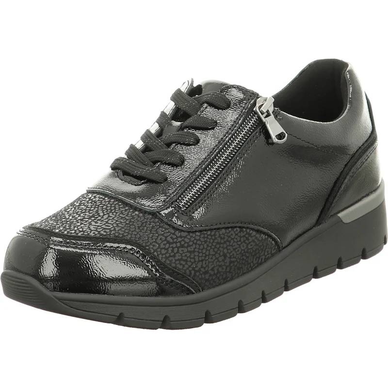 Waldläufer Schnürschuh K-Ramona schwarz