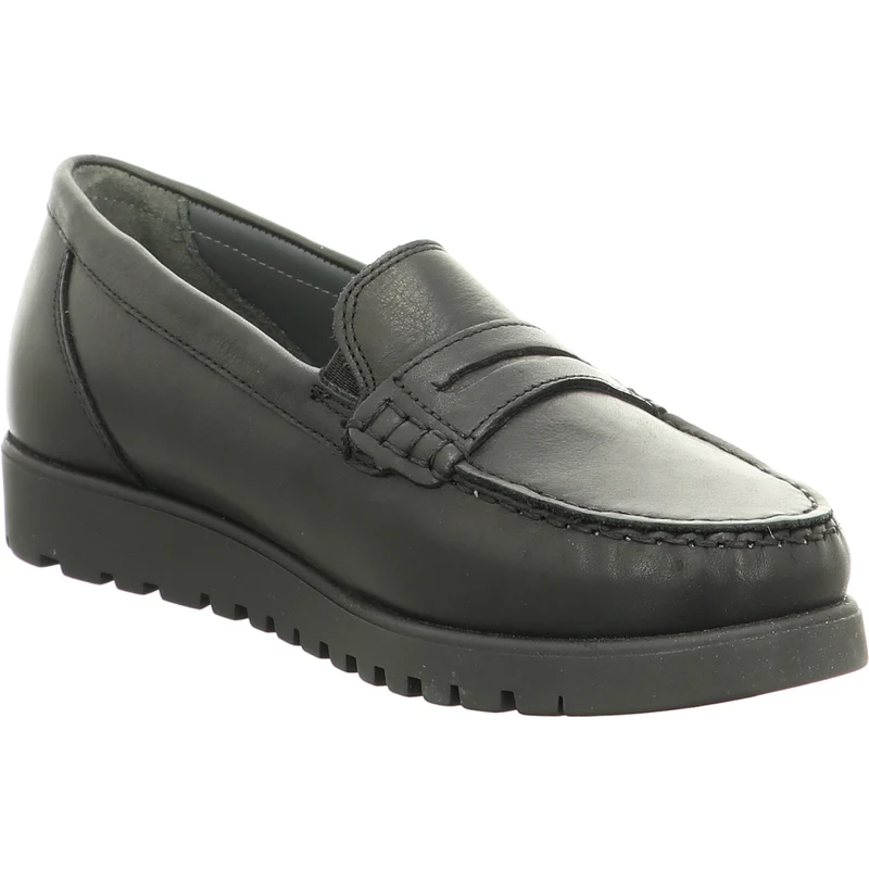 Waldläufer Slipper Hegli schwarz