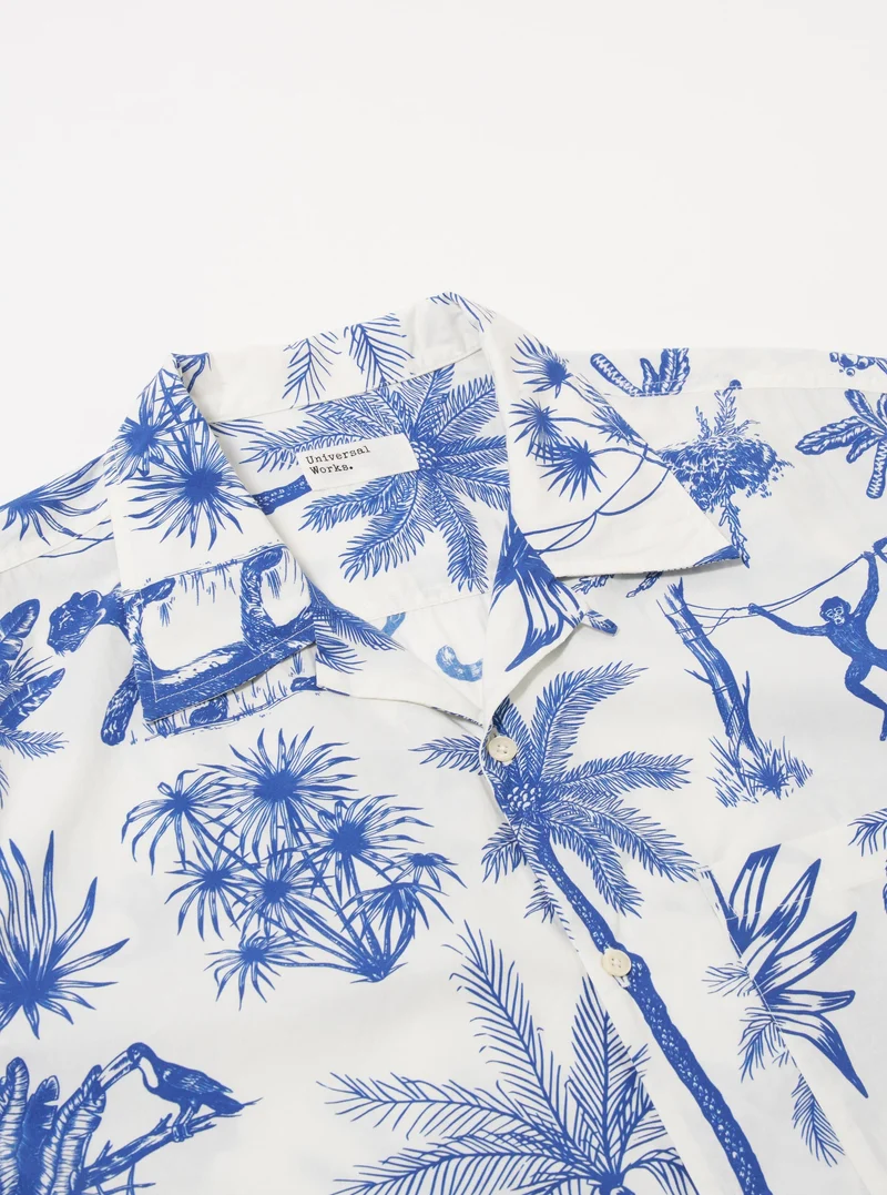 CAMP SHIRT white