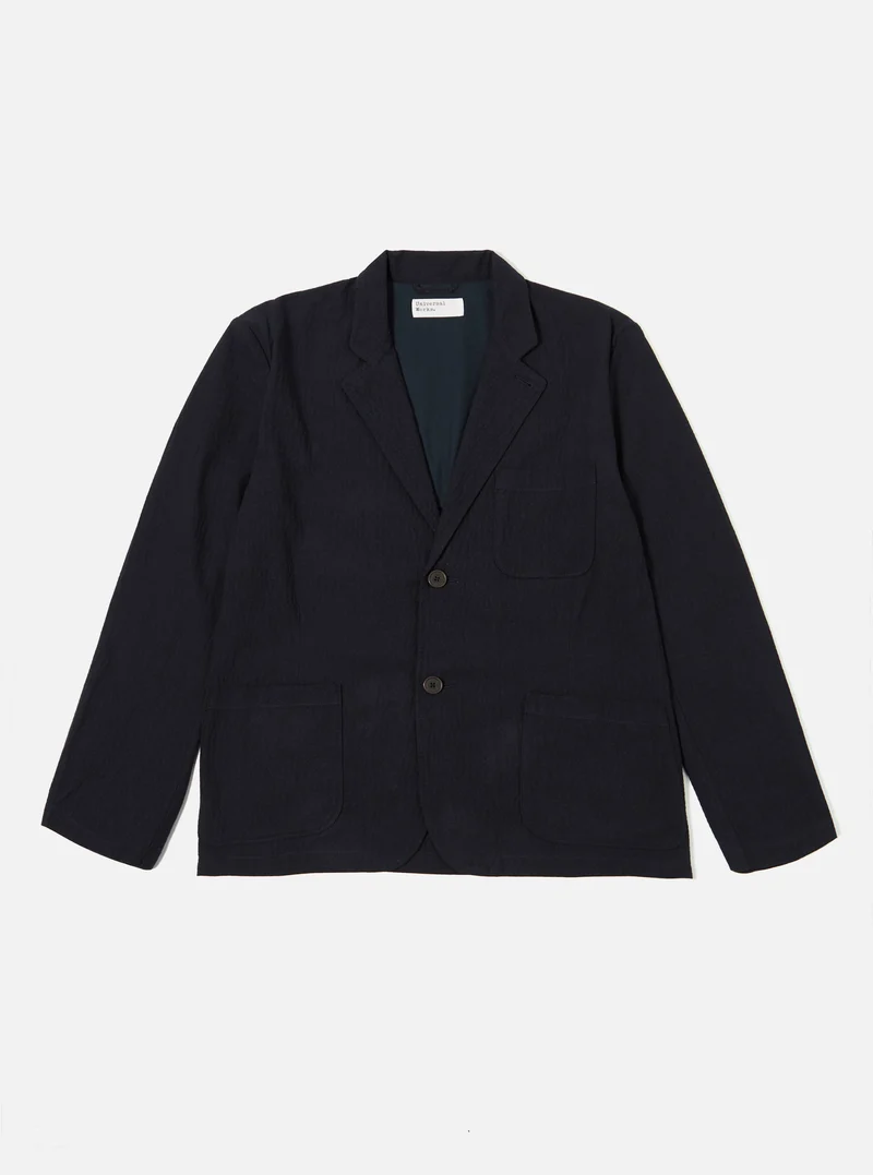 TWO BUTTON JACKET dark navy