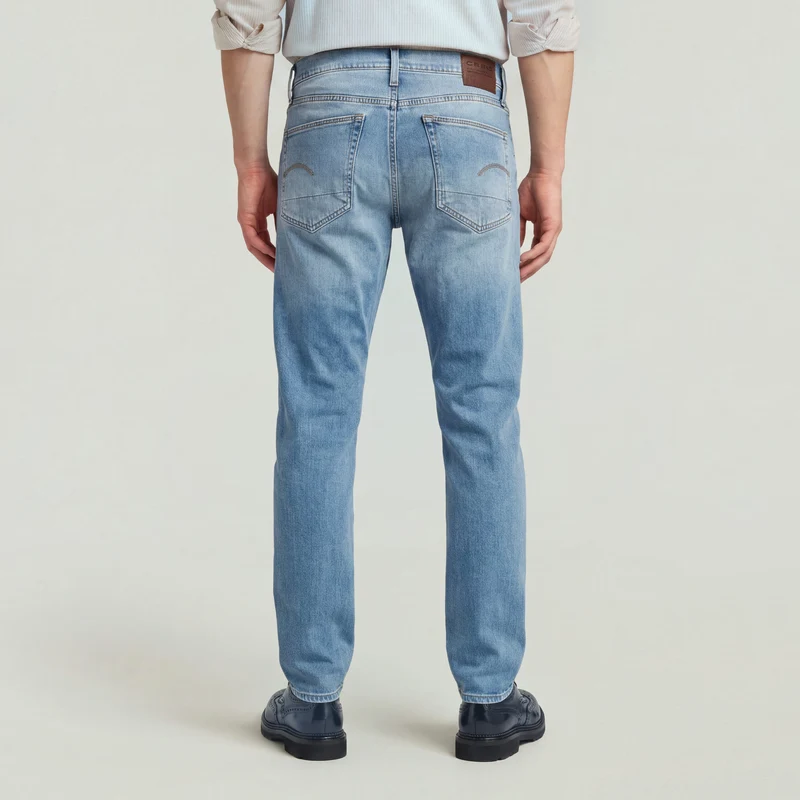 3301 Regular Tapered lt indigo aged