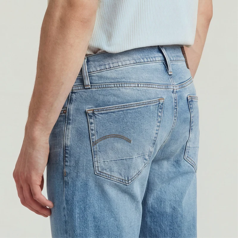 3301 Regular Tapered lt indigo aged