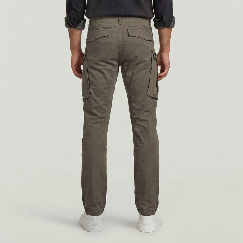 Rovic Zip 3D Tapered Pants gs grey