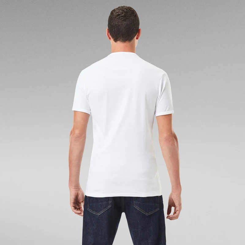Base v t s\s 2-pack white