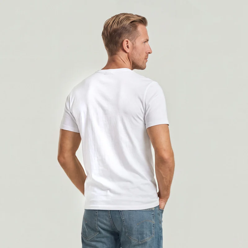 Base v t s\s 2-pack white