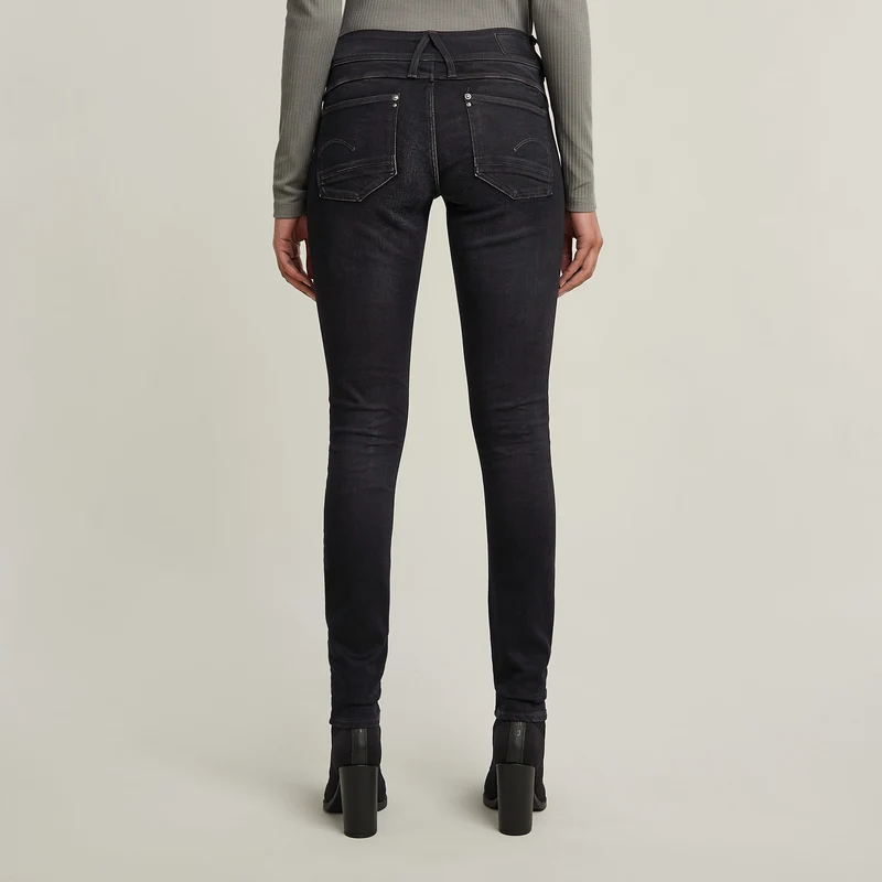 Lynn Mid Skinny Wmn dusty grey