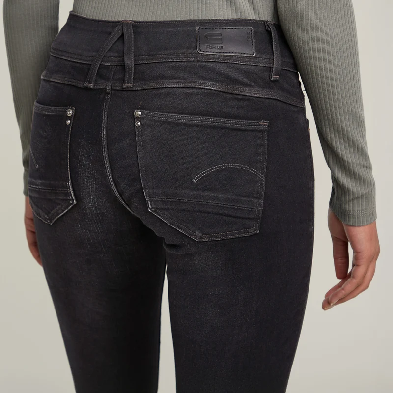 Lynn Mid Skinny Wmn dusty grey