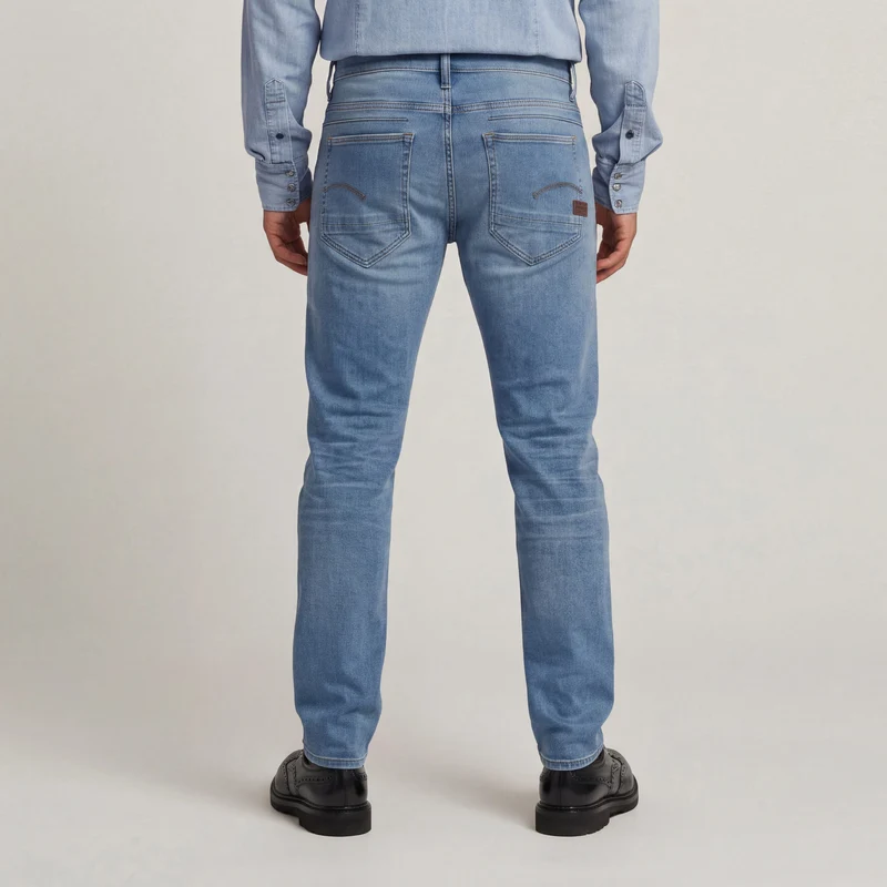 D-Staq 5-pkt Slim lt indigo aged