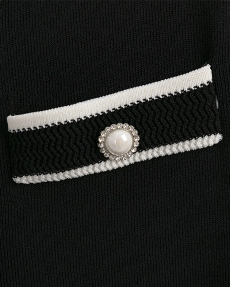 Petite Black Dress Short Sleeve