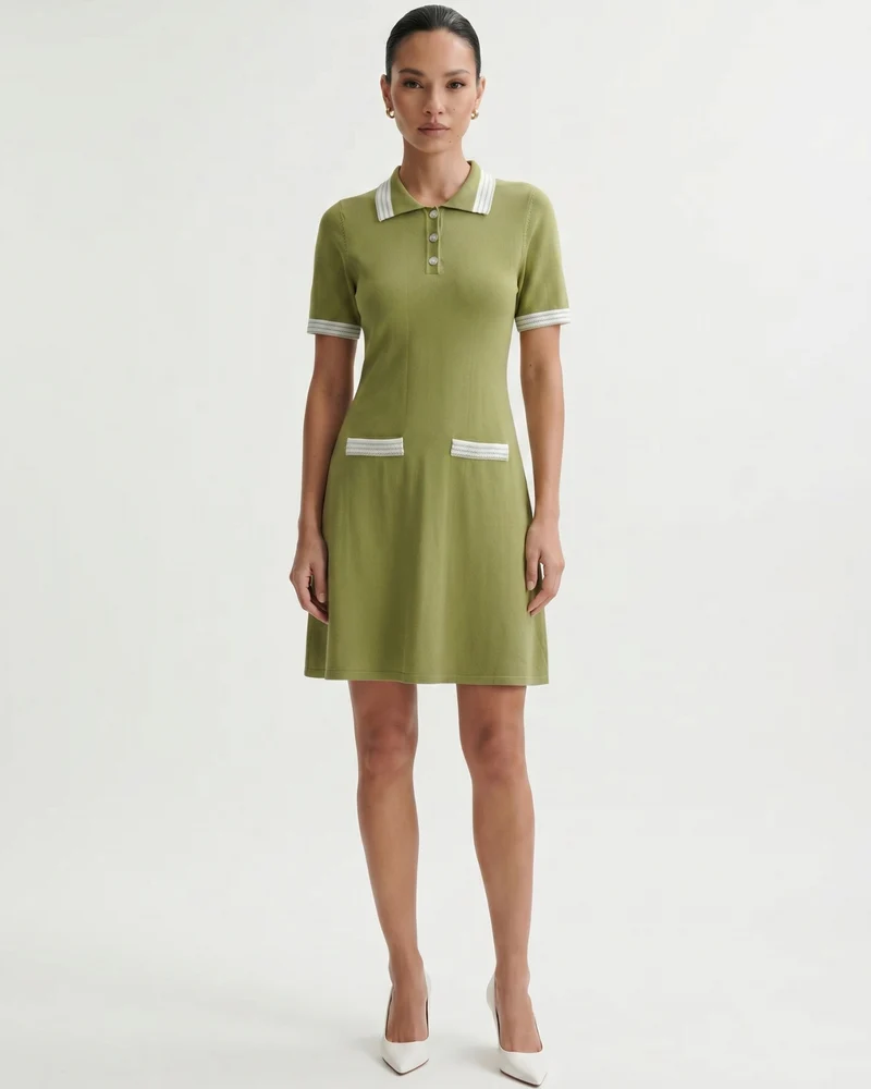 Resort Light Green Dress