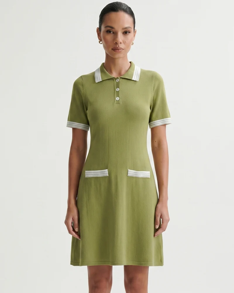 Resort Light Green Dress