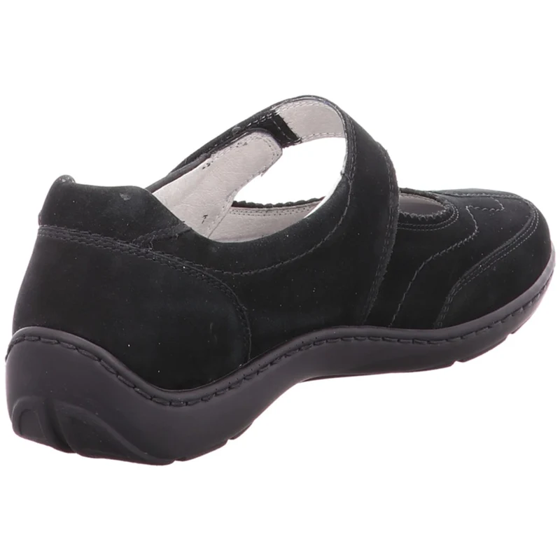 Waldläufer Slipper Henni schwarz