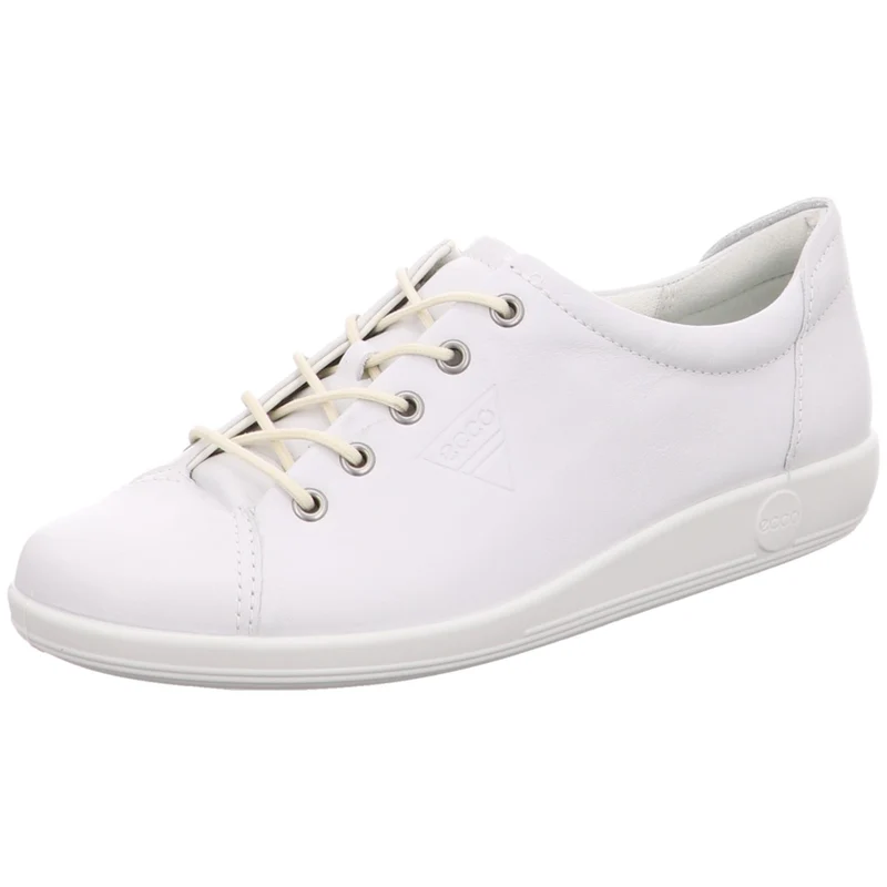 Ecco Schnürschuh Soft 2.0 weiß