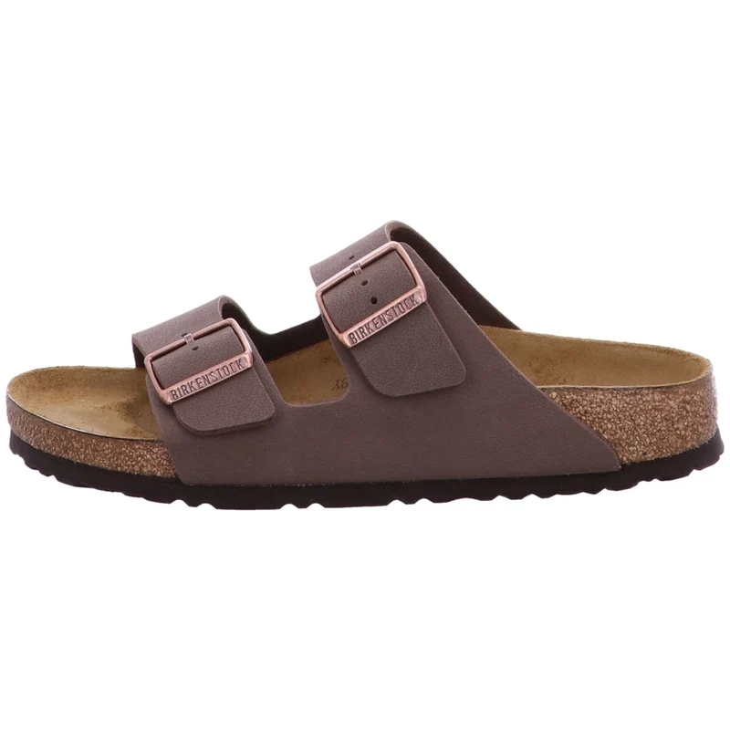Birkenstock Pantolette Arizona d'braun