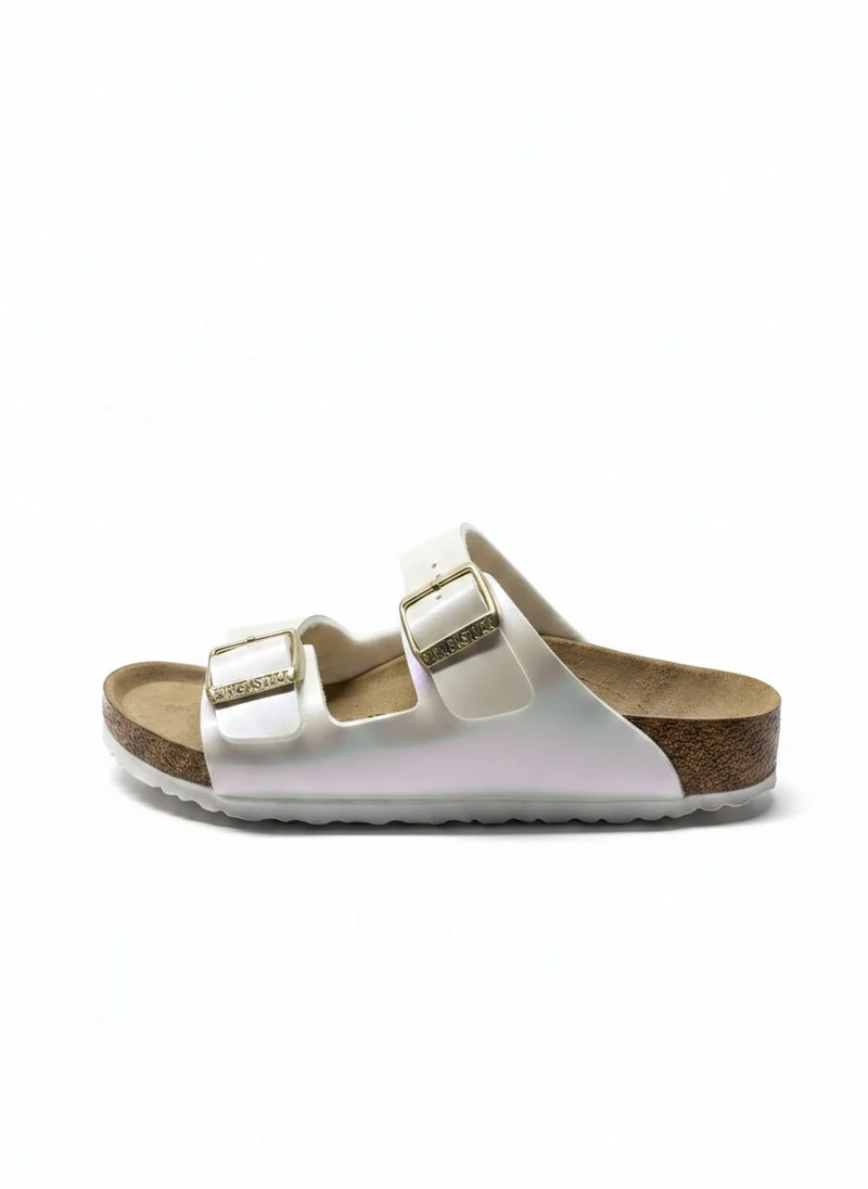Arizona Kids Birko-Flor Girls Narrow electric metallic pearl